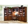 Bowery Hill Wooden Lateral File Cabinet with Locks in Medium Cherry
