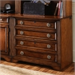 Bowery Hill Wooden Lateral File Cabinet with Locks in Medium Cherry