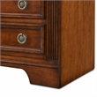 Bowery Hill Wooden Lateral File Cabinet with Locks in Medium Cherry