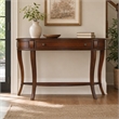 Bowery Hill Wooden Sofa Table with Drawer and Shelf in Cherry Finish