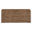 Bowery Hill 6-Drawer Chest in Distressed Black and Brown Finish