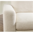 Bowery Hill Power Recliner with Headrest Control in Beige Upholstery