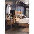 Bowery Hill Archives Tall Mirror with Natural Wood Frame