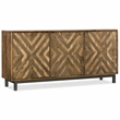 Bowery Hill Serramonte 69 in Mango Wood Console for Accent or Entertainment