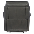 Bowery Hill Lyra Zero Gravity Power Recliner with Adjustable Lumbar in Gray