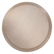 Bowery Hill Round Spot Table with Hammered Satin Brass Finish