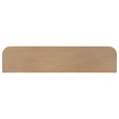Bowery Hill 4 Door Entertainment Console in Desert Oak Natural Wood