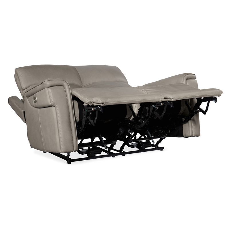 Bowery Hill Zero Gravity Power Loveseat with Power Headrest and Lumbar