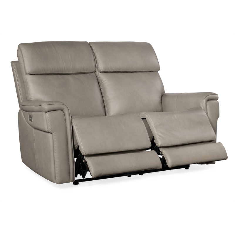 Bowery Hill Zero Gravity Power Loveseat with Power Headrest and Lumbar