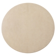 Bowery Hill Round Dining Table with 1 20-inch Leaf in Polished Limestone
