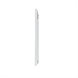 Bowery Hill Landscape Dresser Mirror with Wood Frame in White Finish