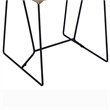 Bowery Hill Contemporary Gold Champagne Metal End Table with 1 Drawer