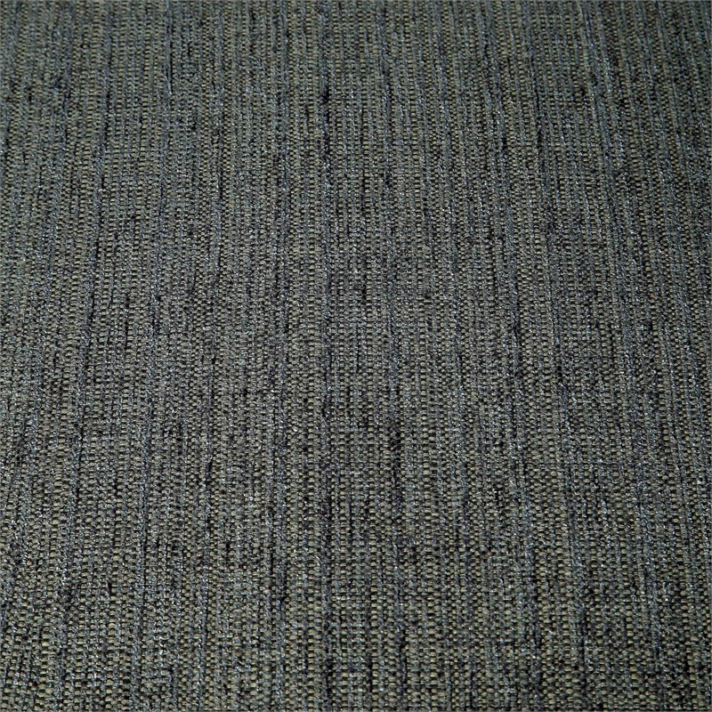 Bowery Hill Contemporary Gray Fabric Upholstered Accent Chair