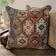 Bowery Hill Faux Leather Pillow Back Sofa in Brown with Rolled Arms