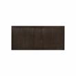 Bowery Hill 6-Piece Solid Wood Dining Table Set in Espresso Finish
