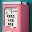 Bowery Hill Contemporary Metal 2-Shelf Kids Closet in Pink