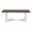 Bowery Hill Wood 2-Piece Coffee Table and End Table Set in Oak