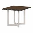 Bowery Hill Wood 2-Piece Coffee Table and End Table Set in Oak