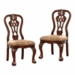 Bowery Hill Traditional Wood 9-Piece Dining Set in Brown Cherry