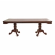 Bowery Hill Traditional Wood 9-Piece Dining Set in Brown Cherry