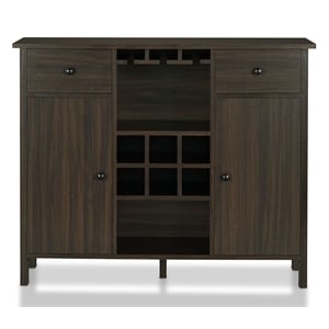 Bowery Hill Multi-Storage Wood Buffet Server in Wenge