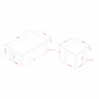 Bowery Hill Wood 3-Piece Coffee Table Set in White Finish