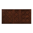 Bowery Hill Wood 7-Piece Dining Table Set in Brown Cherry