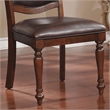 Bowery Hill Wood 7-Piece Dining Table Set in Brown Cherry