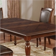 Bowery Hill Wood 7-Piece Dining Table Set in Brown Cherry