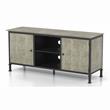 Bowery Hill 60-Inch Industrial Wood TV Stand in Gray