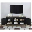 Bowery Hill 60-Inch Industrial Wood TV Stand in Gray