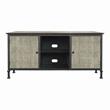 Bowery Hill 60-Inch Industrial Wood TV Stand in Gray