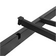 Bowery Hill 14 Inch Twin Black Metal Platform Bed Frame for Modern Spaces