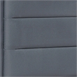 Bowery Hill Platform Fabric Full Bed with Drawers in Gray