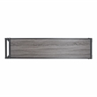 Bowery Hill Industrial Metal Multi-Functional TV Stand in Gray