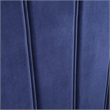 Bowery Hill Upholstered Queen Bed with 4-Drawer Storage in Navy