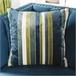Bowery Hill Velvet-Like Transitional Tufted Sofa in Dark Teal Blue