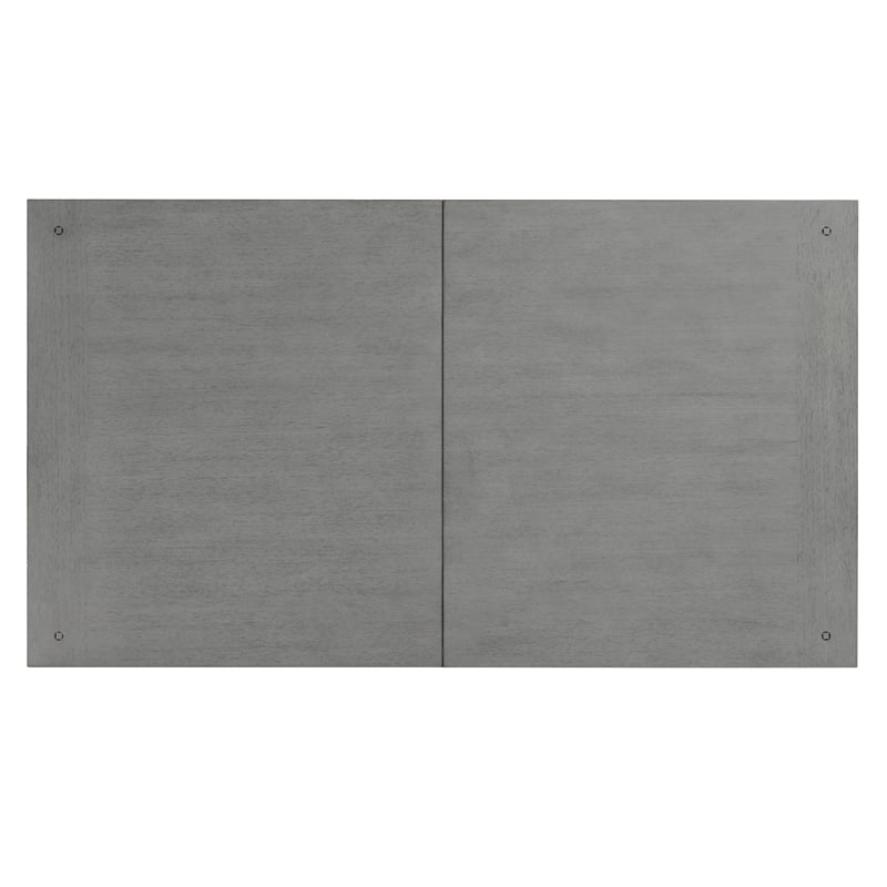 Bowery Hill Wood Coffee Table with Hidden Lift Shelf in Gray Finish