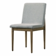 Bowery Hill Solid Wood 7-Piece Dining Set with Upholstered Chairs