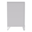 Bowery Hill 3-Piece Queen Storage Bed Set with Nightstands in White