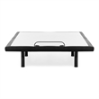 Bowery Hill Dual Motor Adjustable Full Bed Base in Black Metal