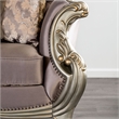 Bowery Hill 2-Piece Velvet Tufted Sofa Set with Wingback Design in Purple