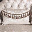 Bowery Hill 3-Piece Solid Wood Sofa Set with Button Tufting in Black
