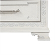 Bowery Hill White Dovetail 7-Drawer Dresser with Mirror