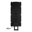 Bowery Hill Metal Bluetooth LED Standing Mirror in White