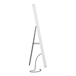 Bowery Hill Metal Bluetooth LED Lights Standing Mirror in White