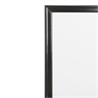 Bowery Hill 6-Drawer Transitional Wood Dresser with Mirror in Black
