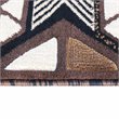 Bowery Hill Mohave 5 x 7 ft Olefin Area Rug in Chocolate