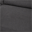 Bowery Hill L-Shaped Power Reclining Sectional with USB Ports in Gray