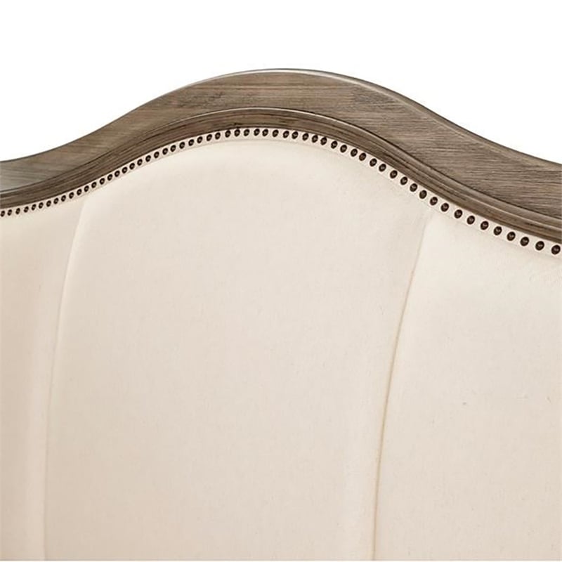Bowery Hill Queen Storage Bed in Rustic Natural Wood Tone